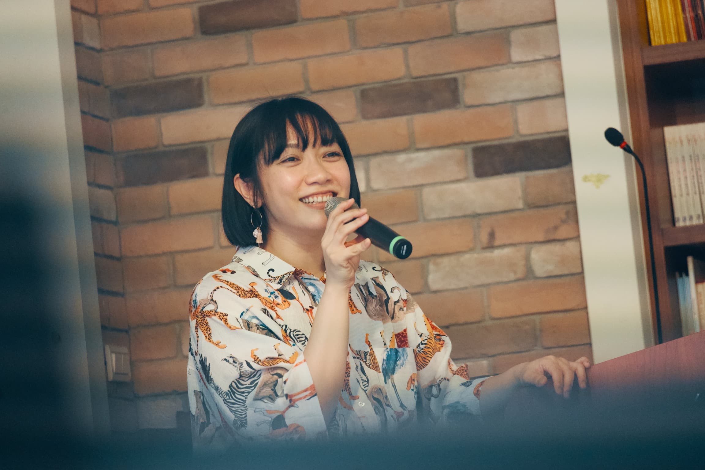 MC hosting event